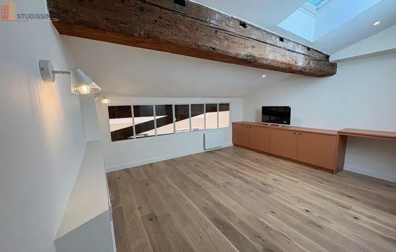 Studio 42m² Lyon 5e Saint-Just - Meublé, dernier étage - Photo 5