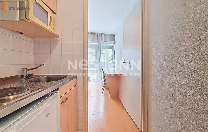 Studio 19m² Orléans - Étage 2/5, DPE C - Photo 2