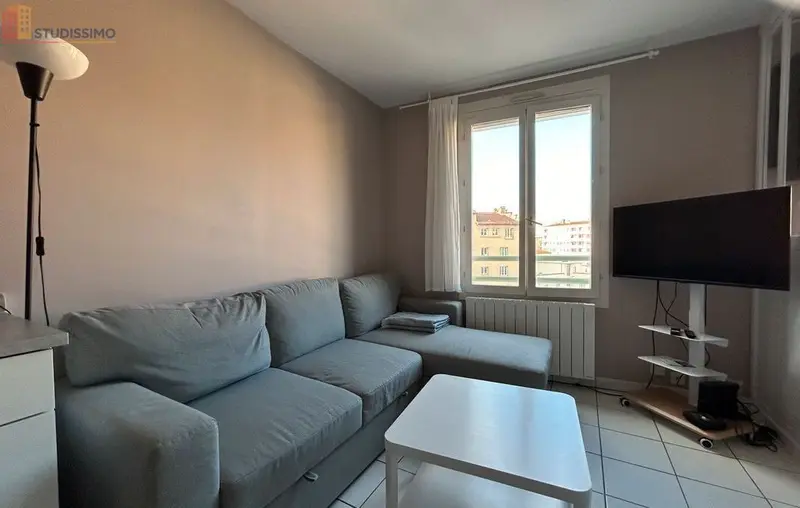 Studio 35m² Lyon 7e Jean Macé - Meublé, parking - Photo 1