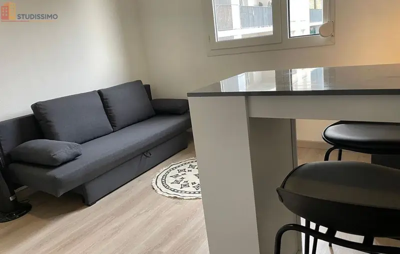 Studio meublé 18m² Lyon 8e - Étage élevé, lumineux - Photo 11