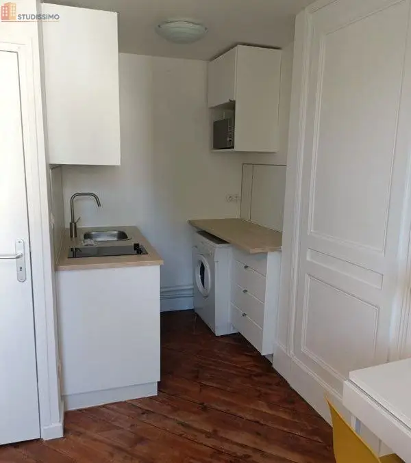 Studio meublé 18m² Rouen 76000 - Refait à neuf, proche gare - Photo 1