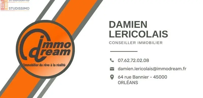 Studio 18m² Orléans 45100 - Dernier étage, lumineux - Photo 1