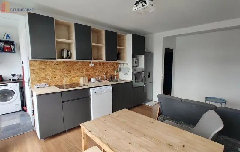 Studio meublé 64m² Mont-Saint-Aignan - Lumineux, 4e étage - Photo 6