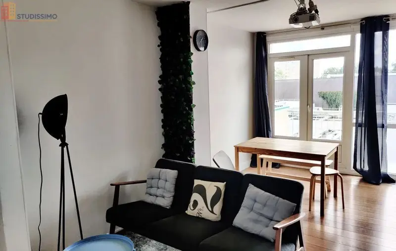 Studio meublé 64m² Mont-Saint-Aignan - Lumineux, 4e étage - Photo 5