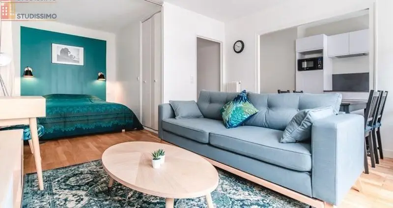 Studio meublé 38m² Lyon 3e - Lumineux, meublé - Photo 9