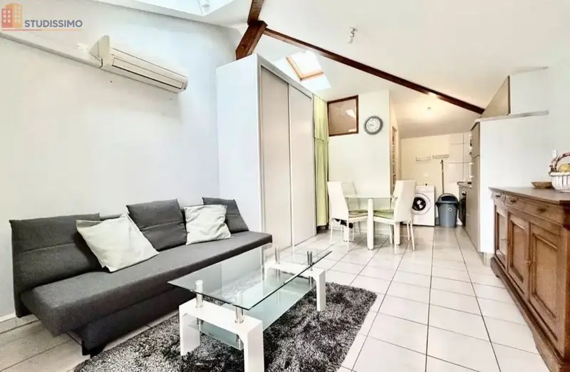 Studio meublé 23m² Irigny - Meublé, lumineux - Photo 2