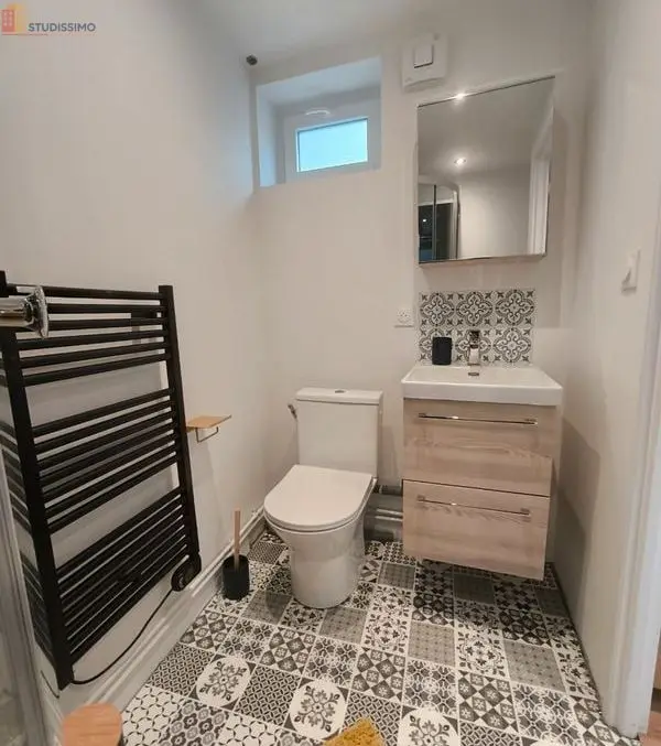 Studio meublé 19m² Rouen 76000 - Meublé, proche commodités - Photo 1