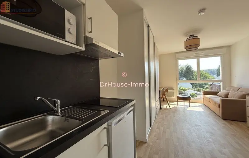 Studio 20m² Déville-lès-Rouen - Meublé, DPE B - Photo 2
