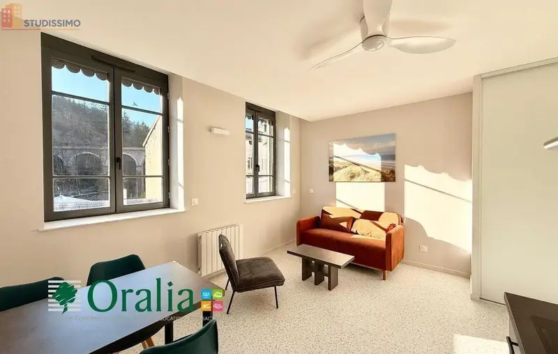 Studio meublé 27m² Tarare - Meublé, DPE C - Photo 5