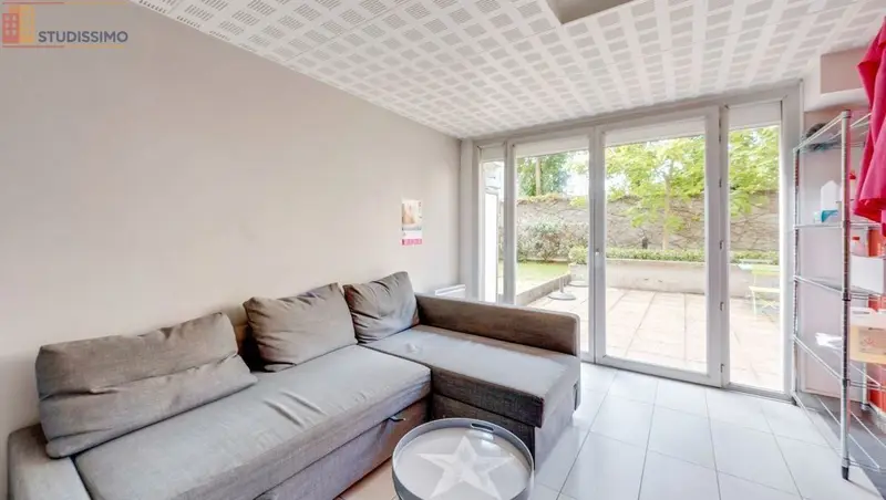 Studio meublé 17m² Lyon 8e - Résidence étudiante, meublé - Photo 3