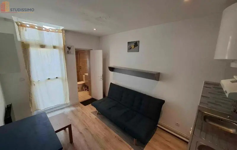 Studio 15m² Villeurbanne 69100 - Meublé, DPE D - Photo 2