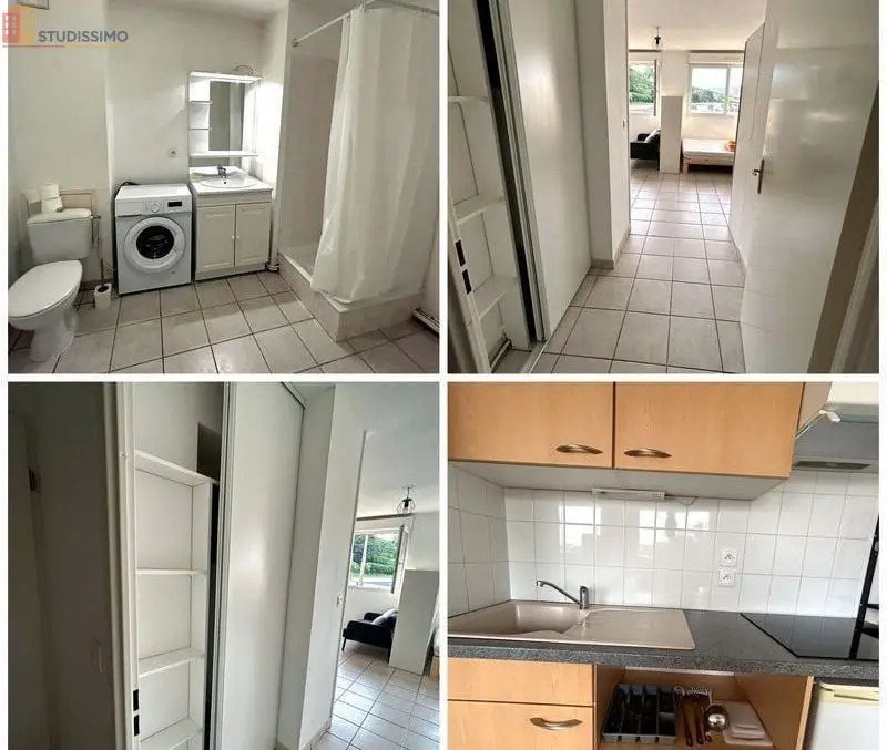 Studio meublé 31m² Canteleu - Meublé, DPE D - Photo 1