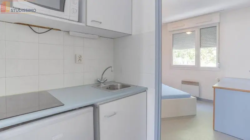 Studio meublé 20m² Lyon 7e - Meublé, lumineux - Photo 2