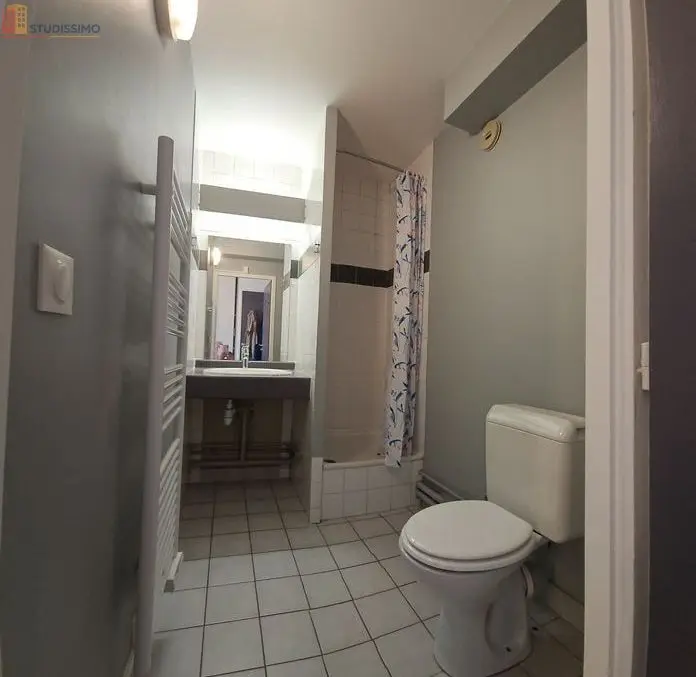 Studio meublé 28m² Lyon 7e - Étage élevé, DPE C - Photo 1