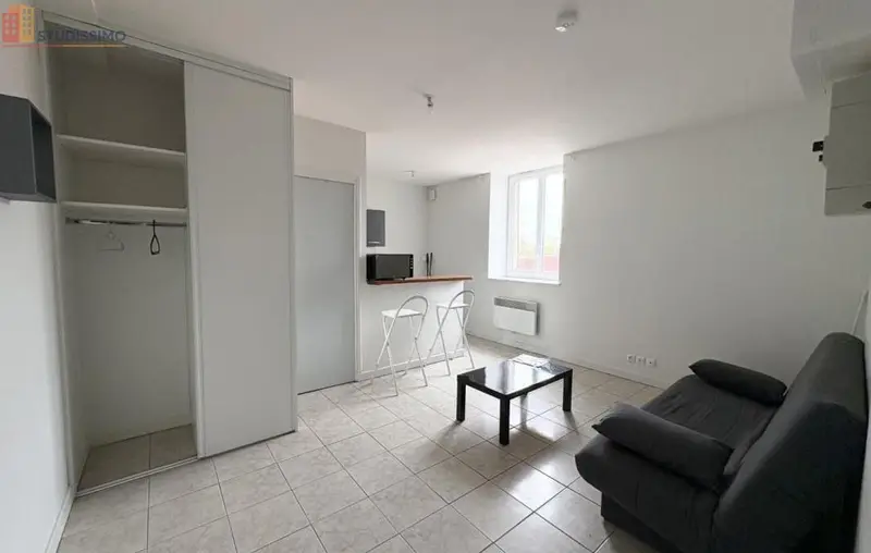 Studio meublé 22m² Belleville-en-Beaujolais - Meublé, DPE D - Photo 5