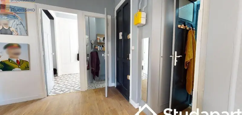 Studio meublé 9m² Lyon 3e - Calme, lumineux - Photo 2