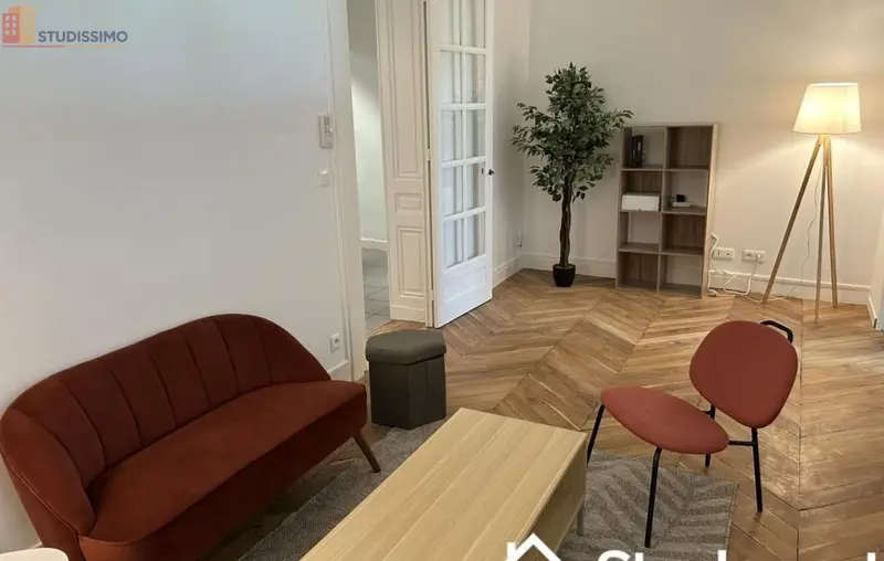 Studio meublé 12m² Lyon 5e - Meublé, DPE A - Photo 1