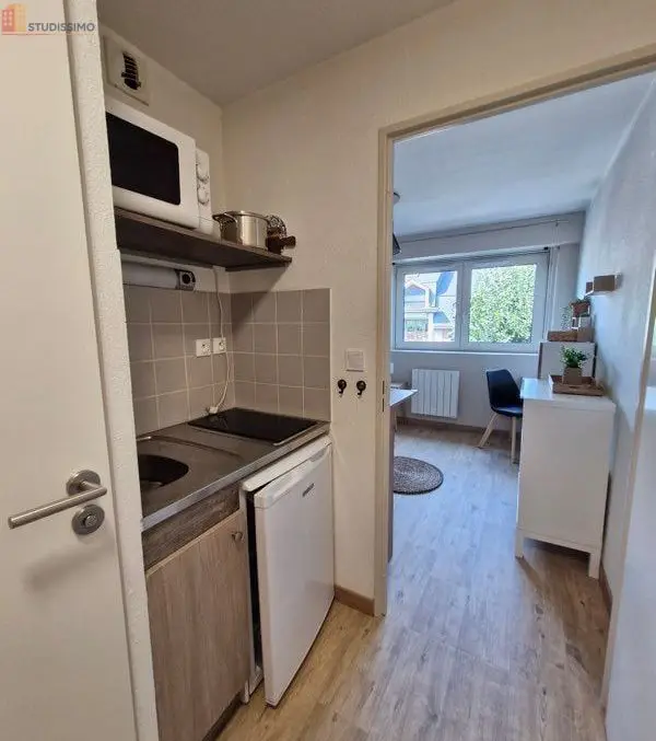 Studio meublé 18m² Rouen 76000 - Neuf, 5e étage - Photo 2