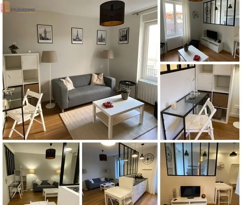 Studio meublé 34m² Villeurbanne - Rénové, meublé - Photo 2