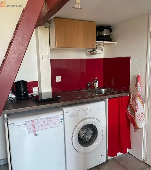 Studio meublé 20m² Écully - Mezzanine, au 2e étage - Photo 2