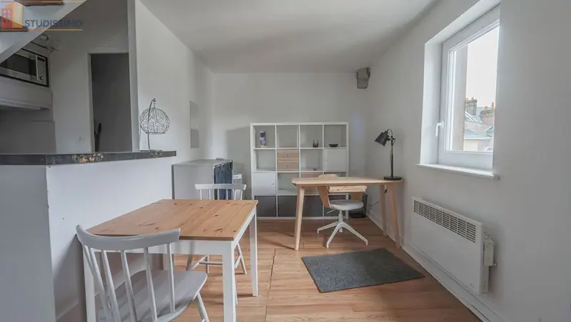 Studio meublé 26m² Rouen 76000 - Meublé, 3e étage - Photo 5