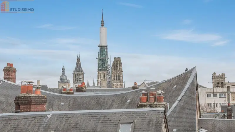 Studio meublé 26m² Rouen 76000 - Meublé, 3e étage - Photo 1