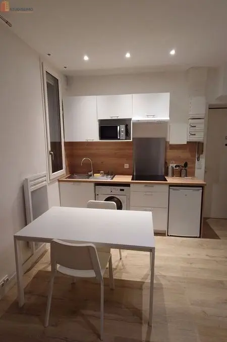 Studio meublé 18m² Lyon 8e Monplaisir - Proche Manufacture des Tabacs - Photo 2