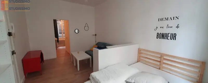 Studio meublé 28m² Rouen centre - Meublé, 1 pièce - Photo 2