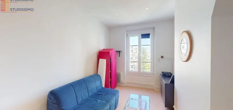 Studio meublé 20m² Villeurbanne - Dernier étage, lumineux - Photo 3