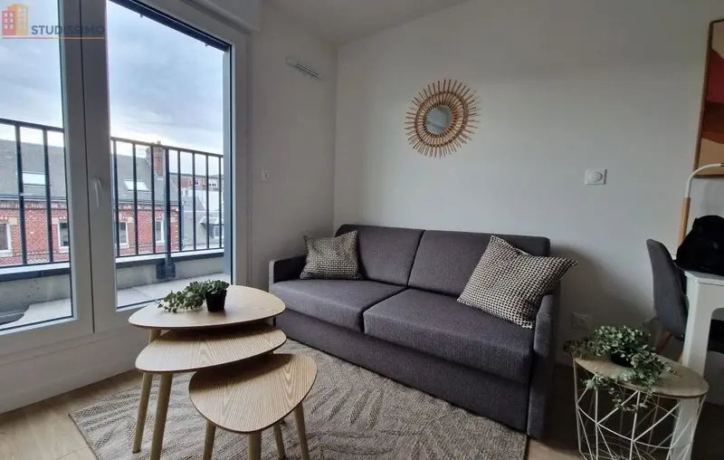 Studio meublé 17m² Maromme - Meublé, DPE C - Photo 8