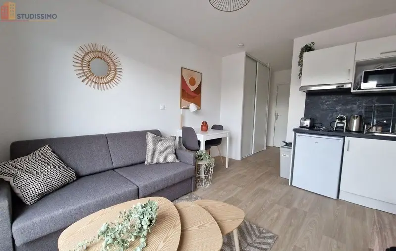 Studio meublé 17m² Maromme - Meublé, DPE C - Photo 6