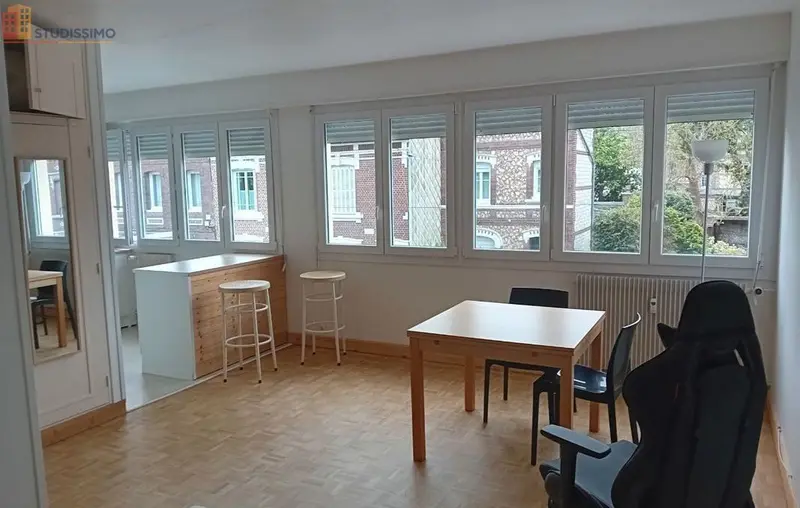 Studio meublé 35m² Rouen 76100 - Meublé, lumineux - Photo 15