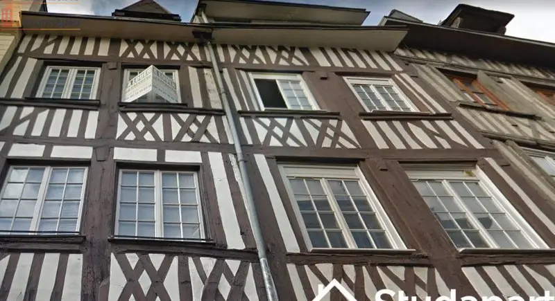 Studio meublé 20m² Rouen - Meublé, 2e étage - Photo 1