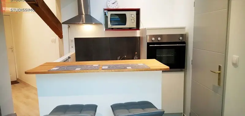 Studio meublé 27m² Limonest - Mansardé, lumineux - Photo 2