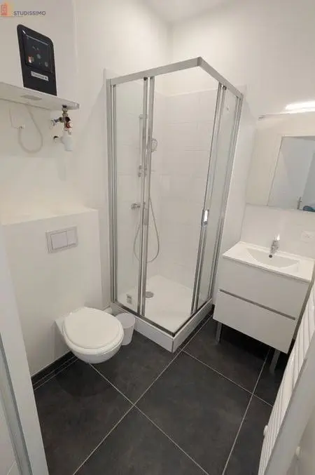 Studio meublé 19m² Lyon 8e - Meublé, DPE C - Photo 3
