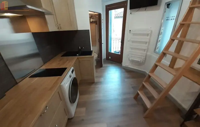 Studio meublé 12m² Lyon 8e - Meublé, 1er étage - Photo 2