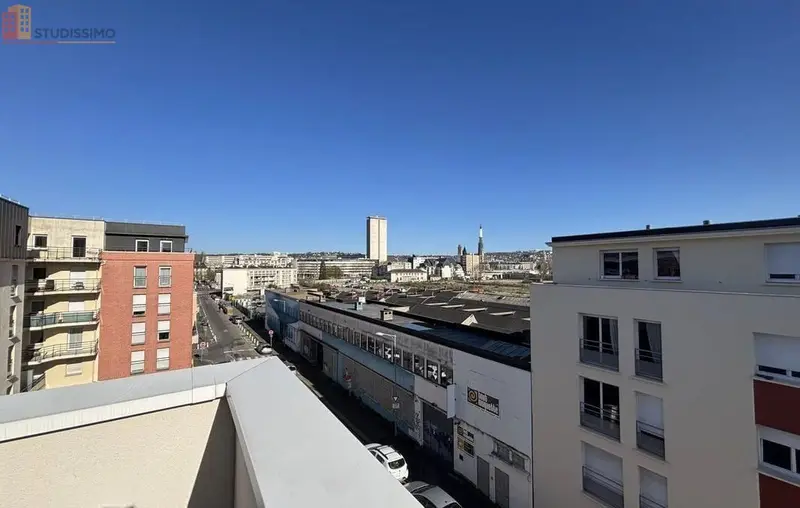 Studio 23m² Rouen 76100 - DPE A, 4e étage - Photo 12