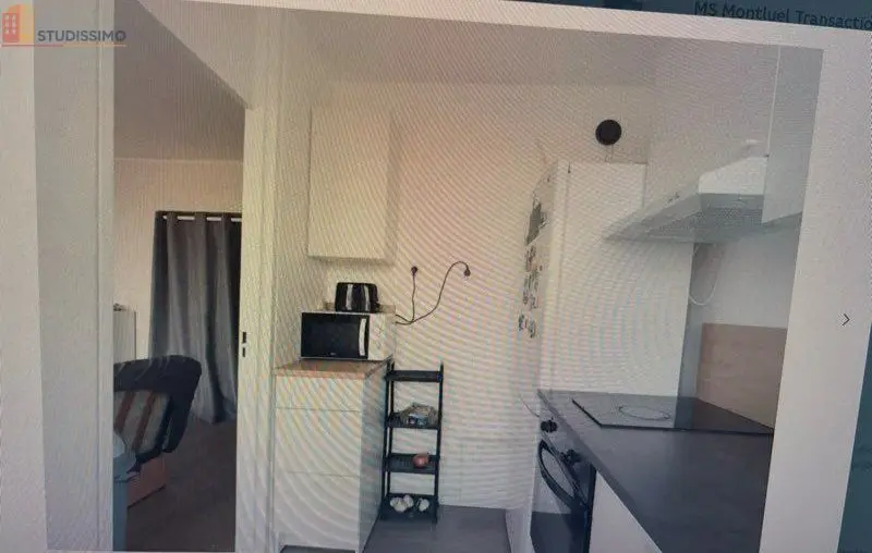 Studio 32m² Villeurbanne 69100 - Meublé, 10e étage - Photo 1