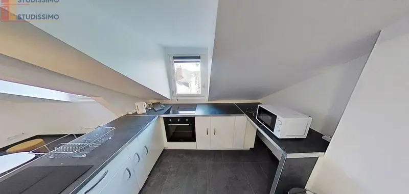 Studio 26m² Le Havre - Meublé, 3e étage - Photo 11