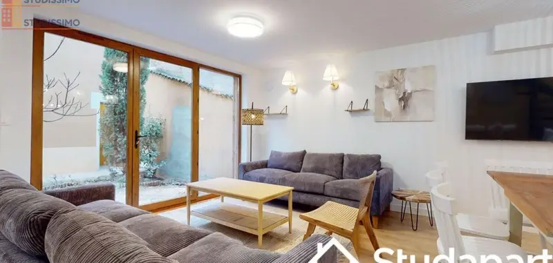 Studio meublé 11m² Lyon 3e - Calme, lumineux - Photo 2