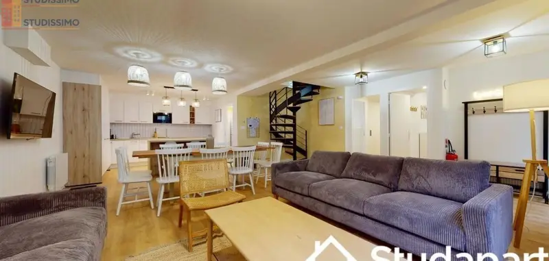 Studio meublé 11m² Lyon 3e - Calme, lumineux - Photo 3