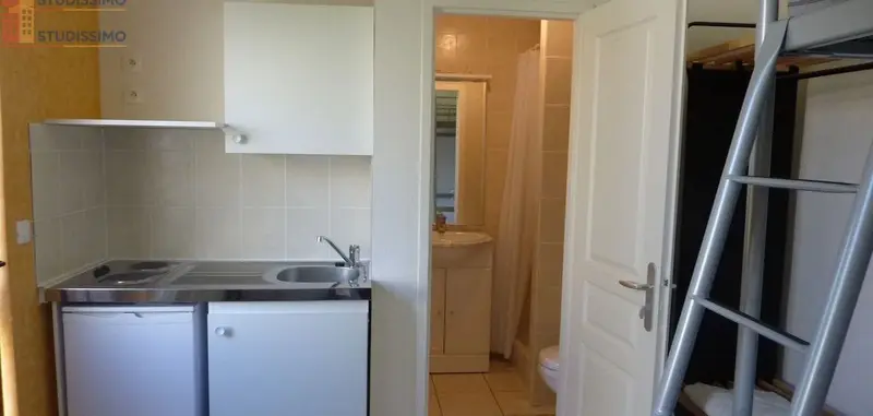 Studio meublé 16m² Villeurbanne 69100 - Proche DOUA - Photo 1