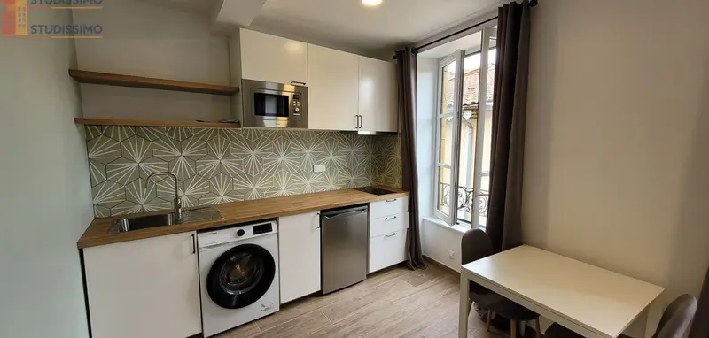 Studio meublé 27m² Sain-Bel 69210 - Coup de cœur, proche transports - Photo 2