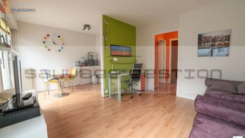 Studio meublé 28m² Rouen 76000 - Meublé, 3e étage - Photo 9