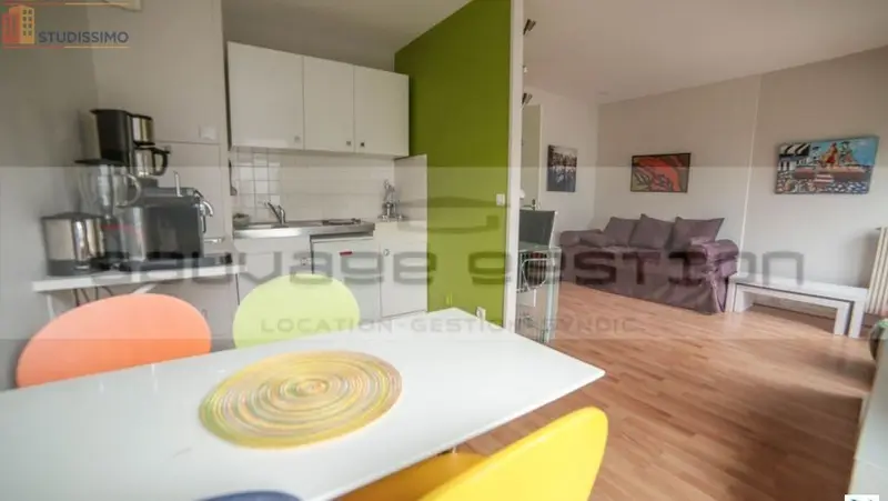 Studio meublé 28m² Rouen 76000 - Meublé, 3e étage - Photo 5