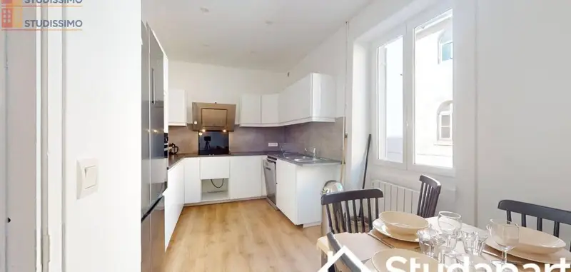Studio 9m² Villeurbanne - Meublé, lumineux - Photo 3