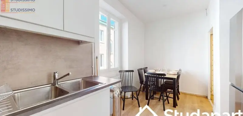 Studio 9m² Villeurbanne - Meublé, lumineux - Photo 2