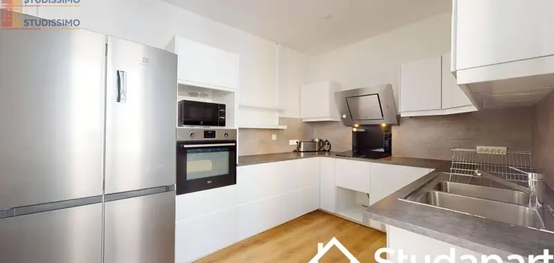 Studio 9m² Villeurbanne - Meublé, lumineux - Photo 1