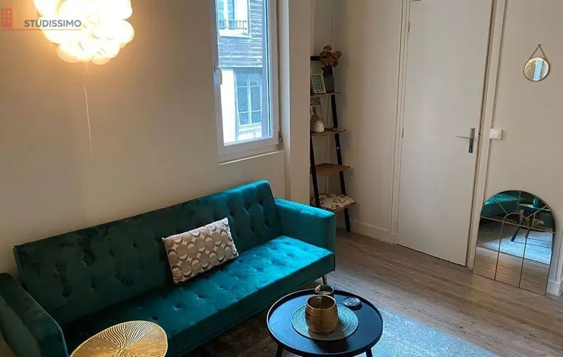 Studio meublé 16m² Rouen centre - Meublé, 1er étage - Photo 13