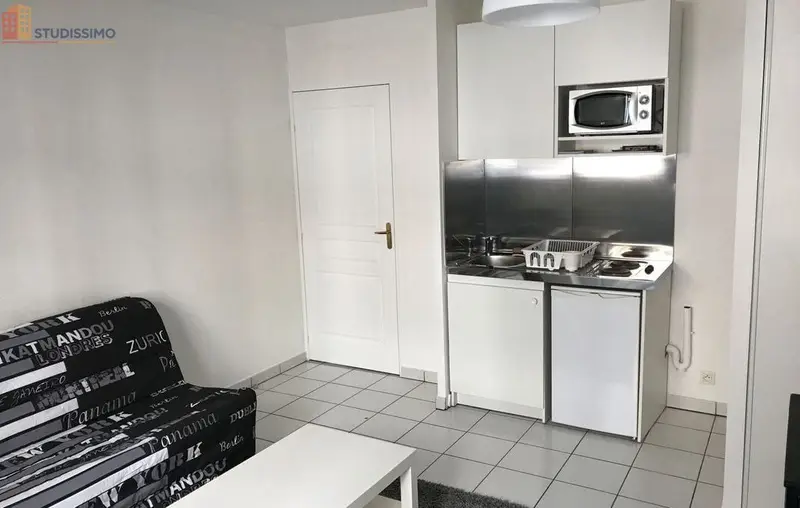 Studio meublé 24m² Lyon 9e - Calme, lumineux - Photo 2